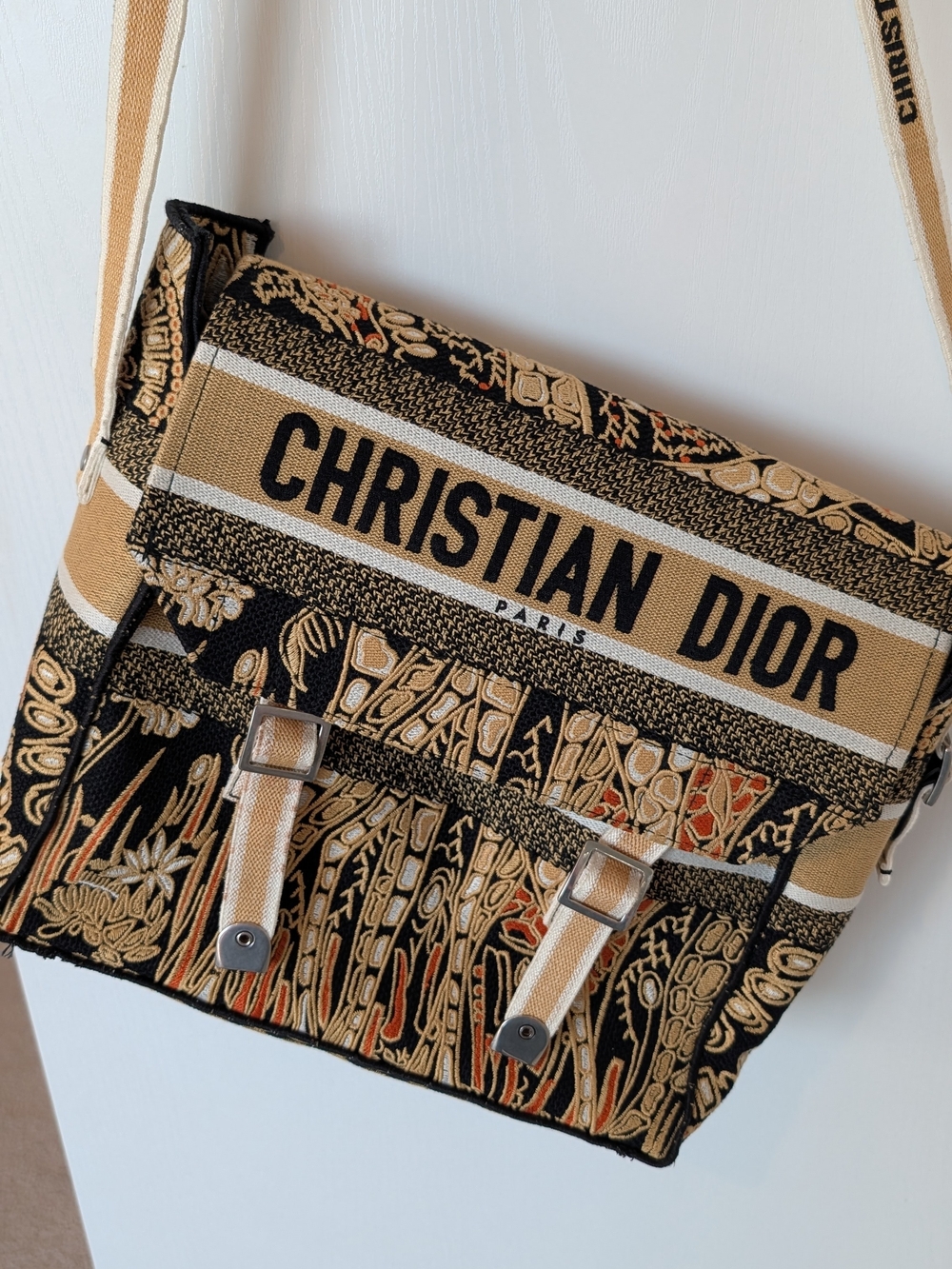 Dior Animals Giraffe Diorcamp Messenger Bag